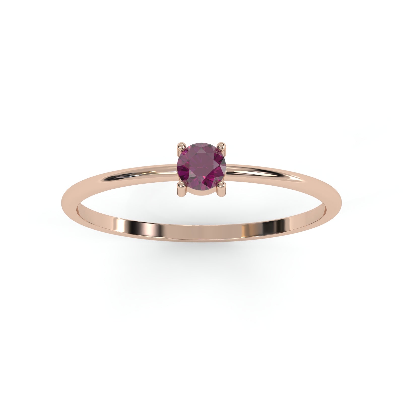 Bague Konstantino - Or Avec 4 Grenats Rhodolite - Taille 7.5 - Argent - Occasion Bon état