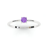 Toi & Moi Ring - Recycled 18kt Yellow Gold - Tsavorite Garnet and Diamond